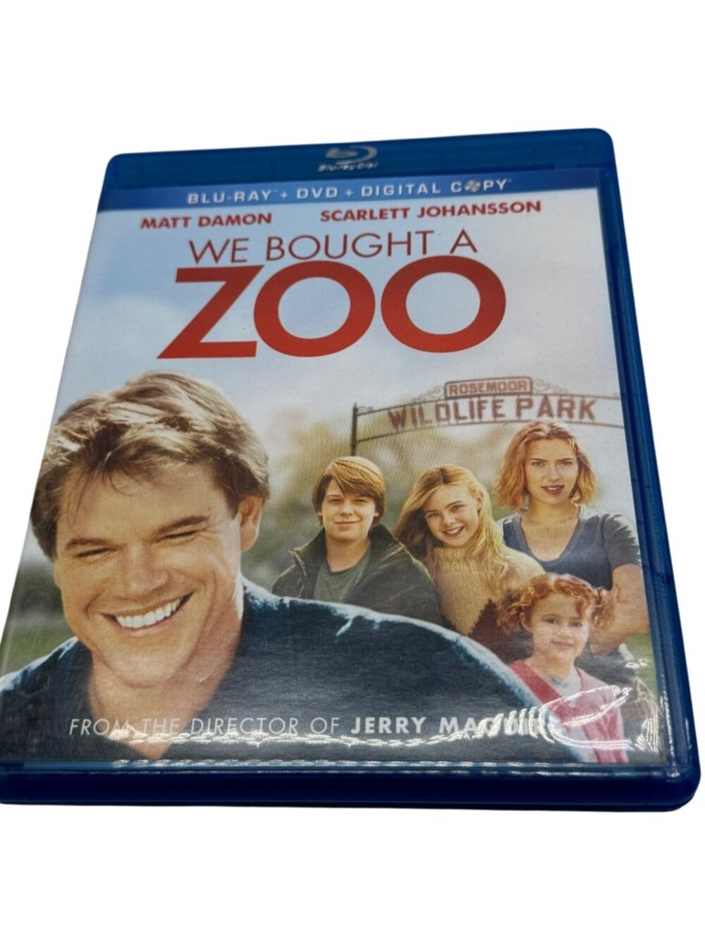 2011 We Bought A Zoo Blu-Ray + DVD + Digital Copy 20th Century Fox 124 Mins READ